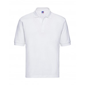 Russell Men's Classic Polycotton Polo - White - 2XL