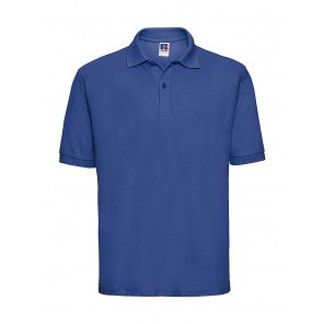 Russell Men's Classic Polycotton Polo - Bright Royal - 6XL