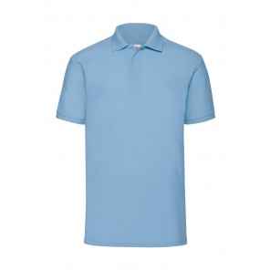 Fruit of the Loom 65/35 Polo - Sky Blue - M