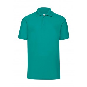 Fruit of the Loom 65/35 Polo - Emerald - S