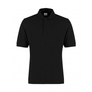 Kustom Kit Classic Fit Cotton Klassic Superwash® 60° Polo - Black - XS