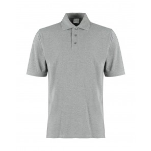 Kustom Kit Classic Fit Cotton Klassic Superwash® 60° Polo - Heather Grey Marl - XL
