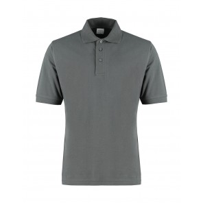 Kustom Kit Classic Fit Cotton Klassic Superwash® 60° Polo - Dark Grey - XS
