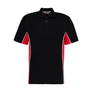 Kustom Kit Classic Fit Track Polo - Red - M