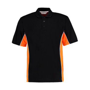 Kustom Kit Classic Fit Track Polo - Black - 2XS