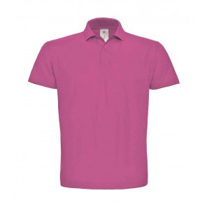 B&C ID.001 Piqué Polo Shirt - Fuchsia - S