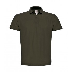 B&C ID.001 Piqué Polo Shirt - Brown - S
