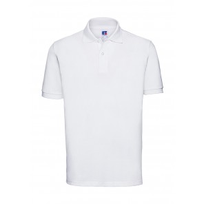 Russell Men's Classic Cotton Polo - White - XS