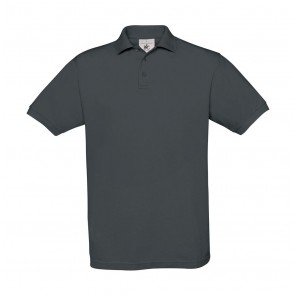 B&C Safran Piqué Polo - Dark Grey - M