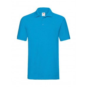 Fruit of the Loom Premium Polo - Azure Blue - L