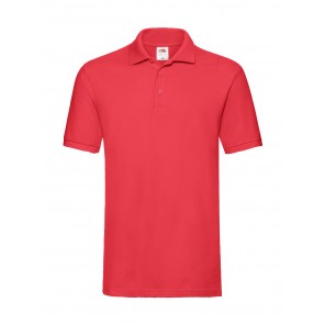 Fruit of the Loom Premium Polo - Red - L