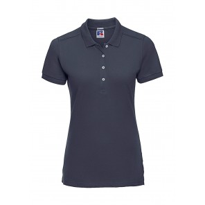 Russell Ladies' Fitted Stretch Polo - French Navy - XL