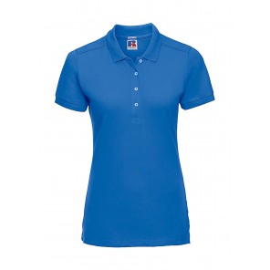 Russell Ladies' Fitted Stretch Polo - Azure - XL