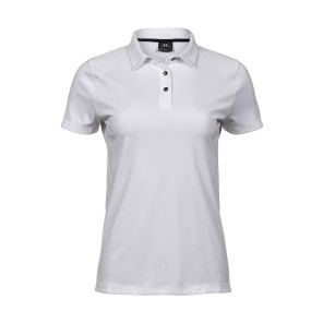 Tee Jays Ladies' Luxury Sport Polo - White - M