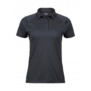 Tee Jays Ladies' Luxury Sport Polo - Dark Grey - M