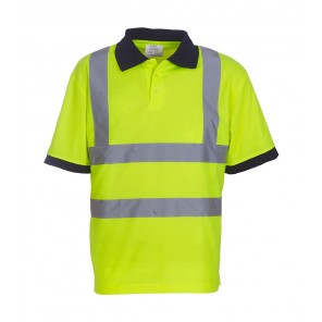 Yoko Fluo Polo - Fluo Yellow - 6XL