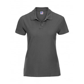 Russell Ladies' Ultimate Cotton Polo - Titanium - XS