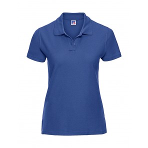 Russell Ladies' Ultimate Cotton Polo - Bright Royal - XS