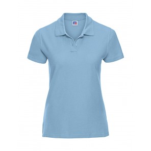 Russell Ladies' Ultimate Cotton Polo - Sky - XS
