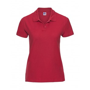 Russell Ladies' Ultimate Cotton Polo - Classic Red - XS