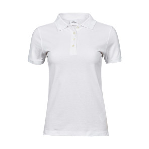 Tee Jays Ladies' Heavy Polo Piqué - White - M