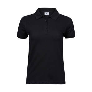Tee Jays Ladies' Heavy Polo Piqué - Black - M