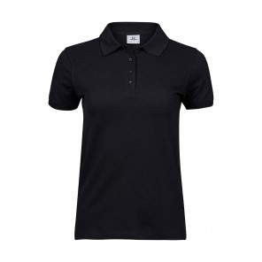 Tee Jays Ladies' Heavy Polo Piqué - Black - 2XL