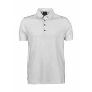 Tee Jays Pima Cotton Polo - White - L