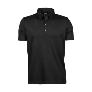 Tee Jays Pima Cotton Polo - Black - 3XL