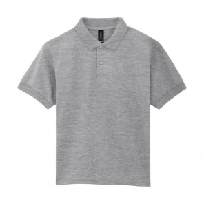Gildan Kids' DryBlend® Jersey Polo - Sport Grey - M(134/146)