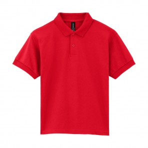 Gildan Kids' DryBlend® Jersey Polo - Red - S(122/134)