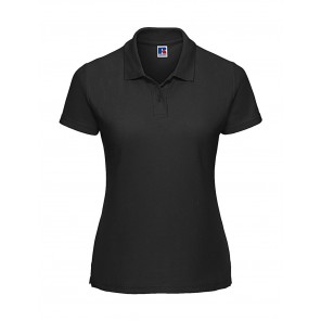 Russell Ladies' Classic Polycotton Polo - Black - 2XL