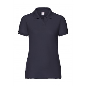 Fruit of the Loom Ladies' 65/35 Polo - Deep Navy - XS