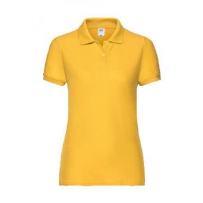 Fruit of the Loom Ladies' 65/35 Polo - Sunflower - XS