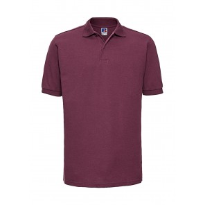 Russell Hardwearing Polo - up to 4XL - Burgundy - XS