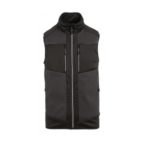 Regatta Professional E-Volve Stretch Hybrid Midlayer Bodywarmer - Ash/Black - XS