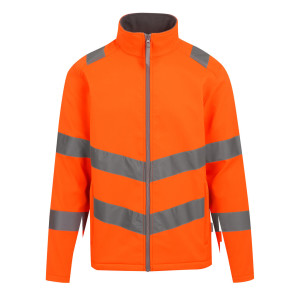 Regatta High Visibility Pro Hi-Vis Ablaze Softshell - Orange - 4XL