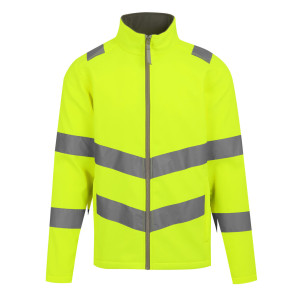 Regatta High Visibility Pro Hi-Vis Ablaze Softshell - Yellow - 4XL