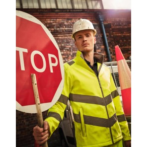 Regatta High Visibility Pro Hi-Vis Ablaze Softshell