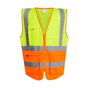 Regatta High Visibility Pro Hi-Vis Executive Vest - Yellow/Orange - L