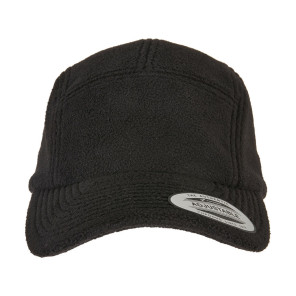 Flexfit Polar Fleece Jockey Cap - Black - ONE SIZE