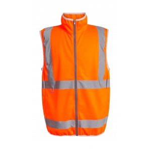Regatta High Visibility Pro Hi-Vis Full Zip Gilet - Orange - L