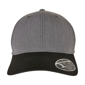 Flexfit 110 Melange Mix Cap - Grey - ONE SIZE