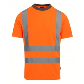 Regatta High Visibility Pro Hi-Vis T-Shirt - Orange - 3XL