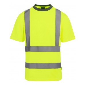 Regatta High Visibility Pro Hi-Vis T-Shirt - Yellow - XL