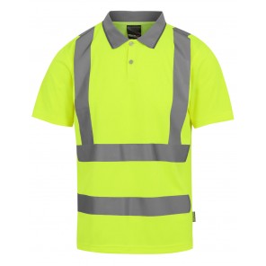 Regatta High Visibility Pro Hi-Vis Polo - Yellow - L