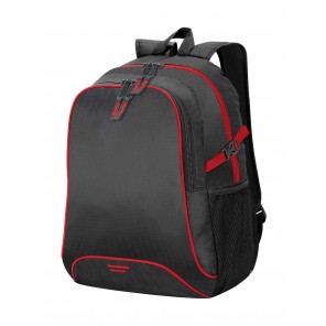 Shugon Osaka Basic Backpack - Black/Red - OneSize