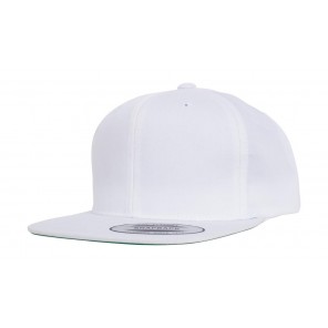 Flexfit Pro-Style Twill Snapback Youth Cap - White - J(Ages2-6)