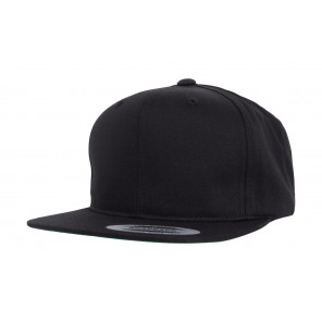 Flexfit Pro-Style Twill Snapback Youth Cap - Black - J(Ages2-6)