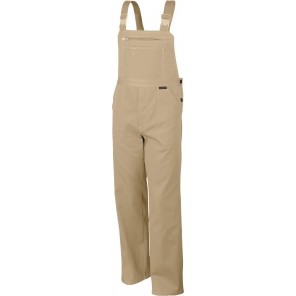 Qualitex Latzhose "favorit" khaki - 106
